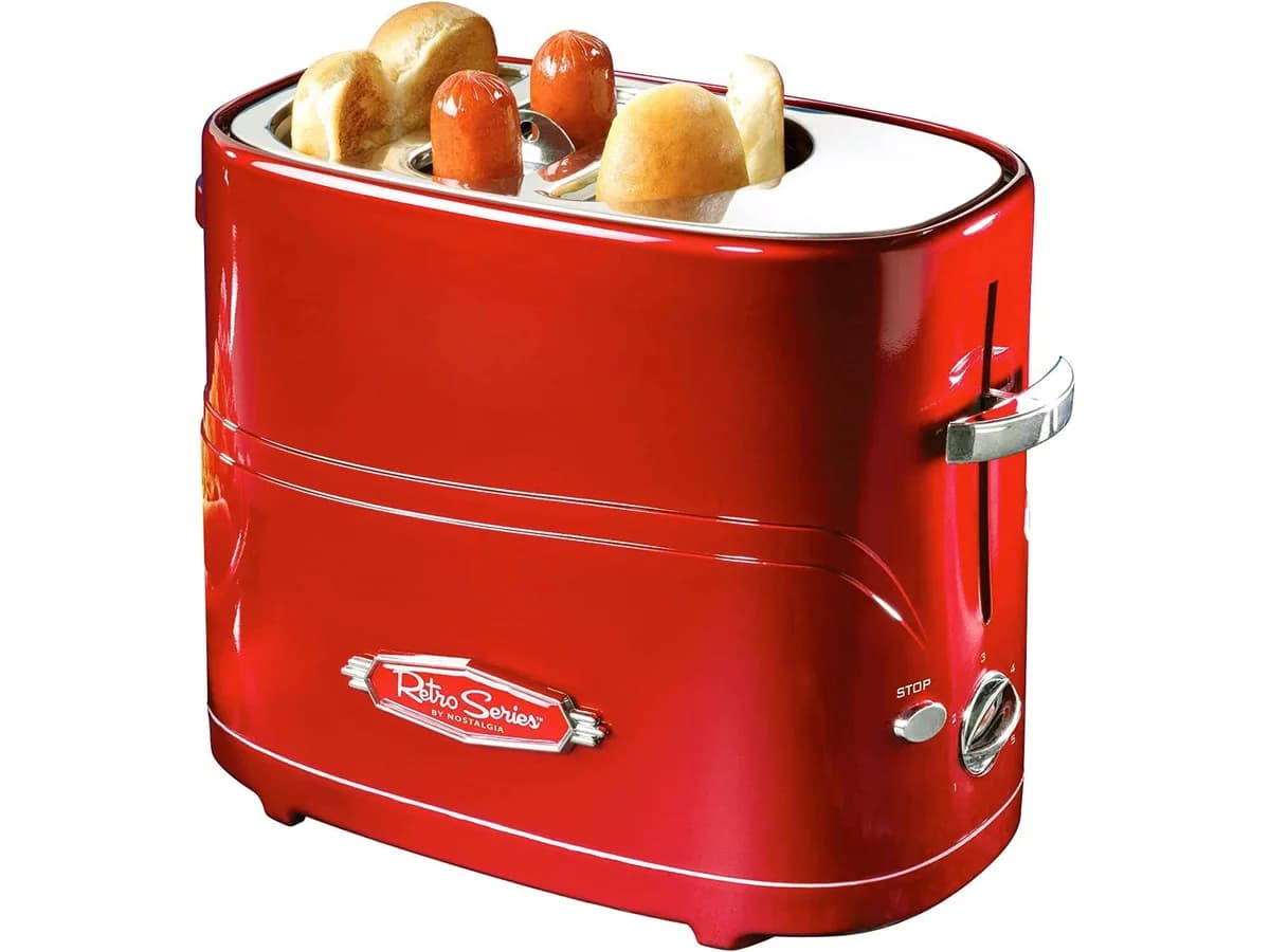 Nostalgia Pop-Up Hot Dog Toaster